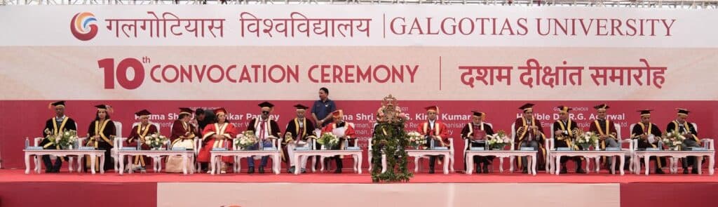 आंधी में झुककर और मजबूत बनना सीखेंः चांसलर श्री सुनील गलगोटिया